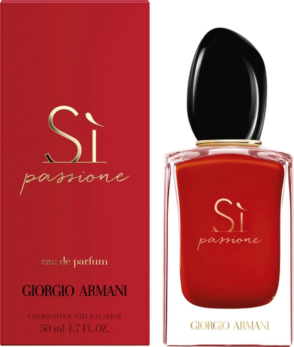 Giorgio Armani Sì Passione 50 Ml - Eau De Parfum - Damesparfum 6 Giorgio Armani Sì Passione 50 Ml - Eau De Parfum - Damesparfum - Afbeelding 4