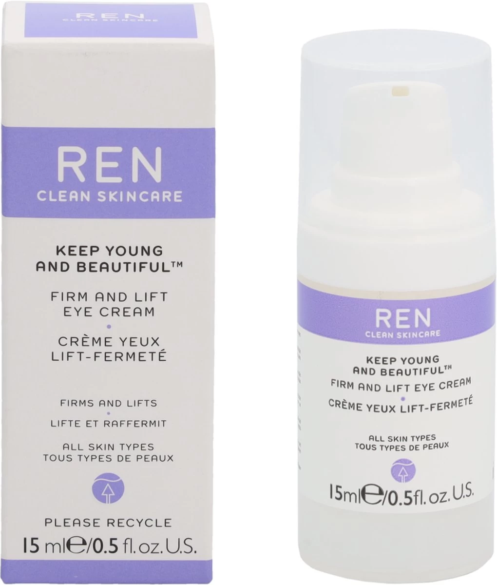Ren Clean Skincare - Keep Young And Beautiful Firm And Lift Eye Cream 7 Ren Clean Skincare - Keep Young And Beautiful Firm And Lift Eye Cream - Afbeelding 5