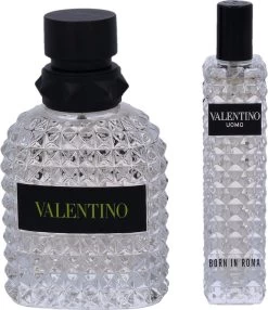 Valentino Uomo Born In Roma Yellow Dream Giftset - 50 Ml Eau De Toilette Spray + 15 Ml Eau De Toilette Tasspray - Cadeauset Voor Heren -Parfumwinkel voor één product 1035x1200 4