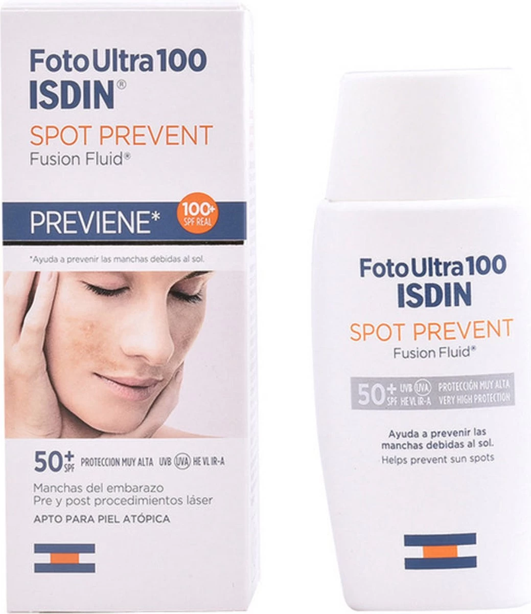 Isdin Foto Ultra Spot Prevent Spf50+ 50 Ml 5 Isdin Foto Ultra Spot Prevent Spf50+ 50 Ml - Afbeelding 3