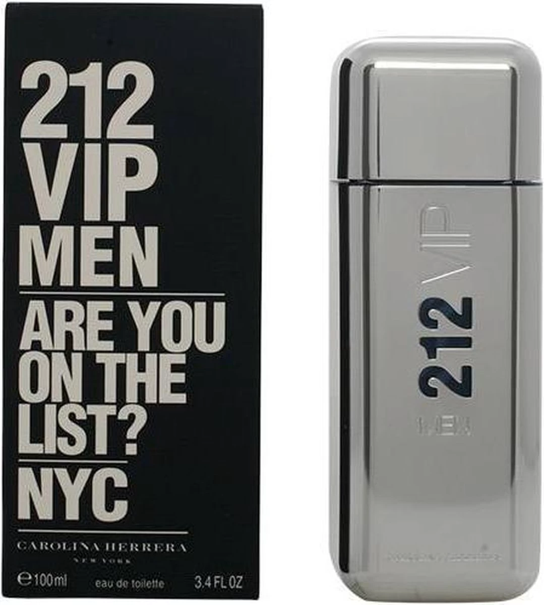 Carolina Herrera 212 VIP Men - 100 Ml - Eau De Toilette Spray - Herenparfum 12 Carolina Herrera 212 VIP Men - 100 Ml - Eau De Toilette Spray - Herenparfum - Afbeelding 10
