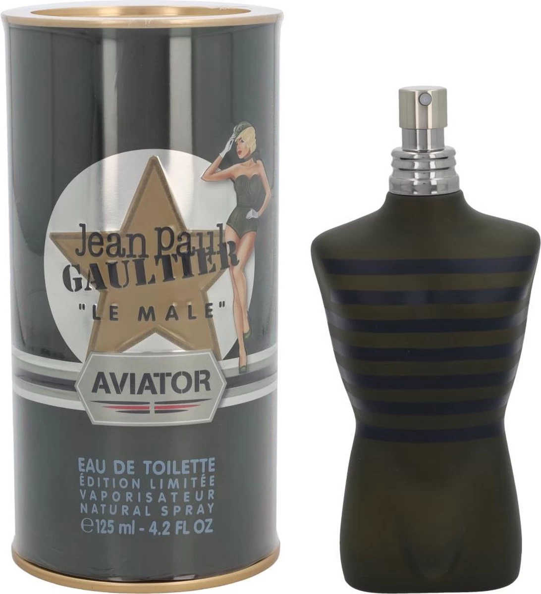 Jean Paul Gaultier Le Male Aviator Eau De Toilette 125ml Spray - Limited Edition 8 Jean Paul Gaultier Le Male Aviator Eau De Toilette 125ml Spray - Limited Edition - Afbeelding 6