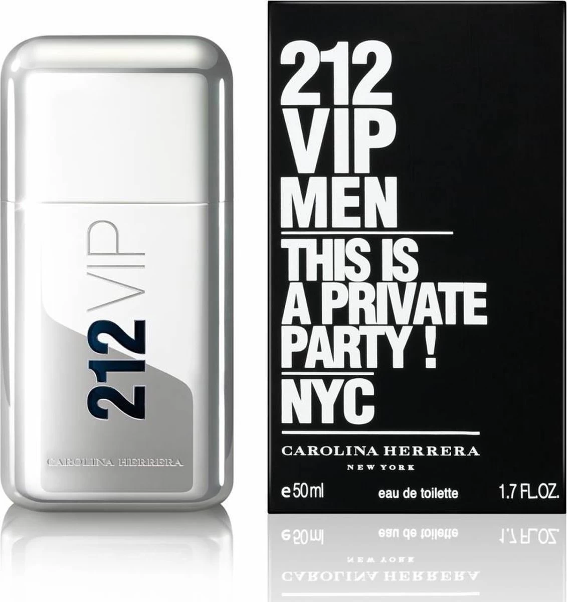 Carolina Herrera 212 VIP Men - 100 Ml - Eau De Toilette Spray - Herenparfum 4 Carolina Herrera 212 VIP Men - 100 Ml - Eau De Toilette Spray - Herenparfum - Afbeelding 2
