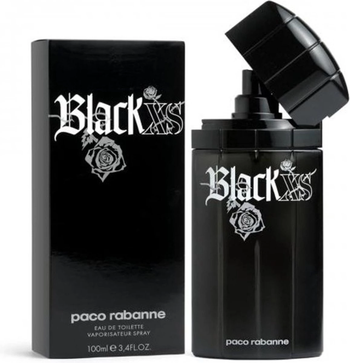 Paco Rabanne Black XS 100 Ml - Eau De Toilette - Herenparfum 4 Paco Rabanne Black XS 100 Ml - Eau De Toilette - Herenparfum - Afbeelding 2