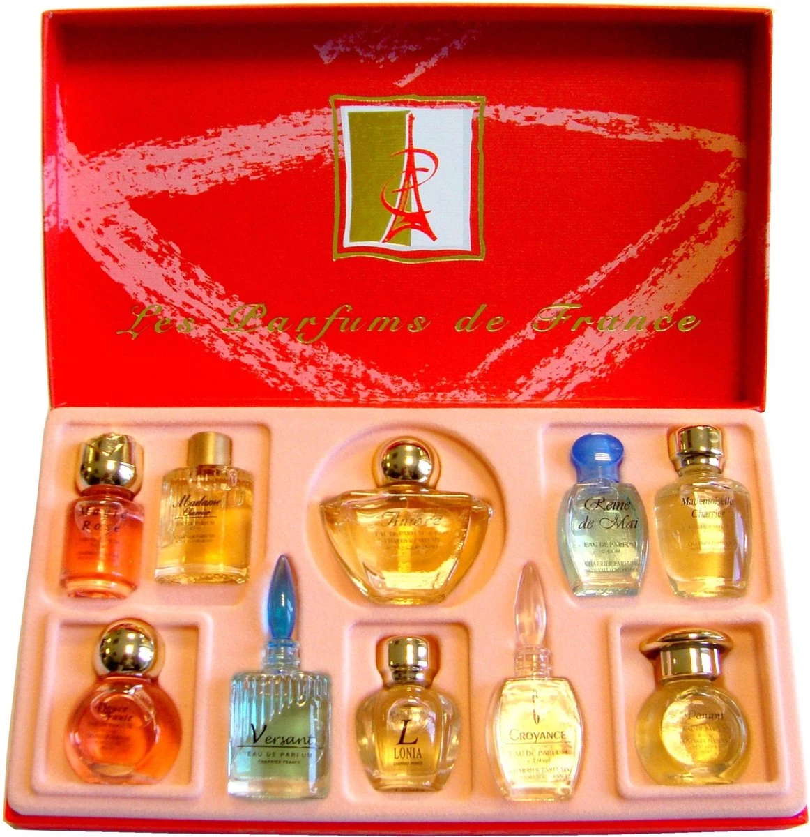 Franse Parfum Miniaturen Rigineel Uit Grasse - 10 Miniaturen - Geurengeschenkset