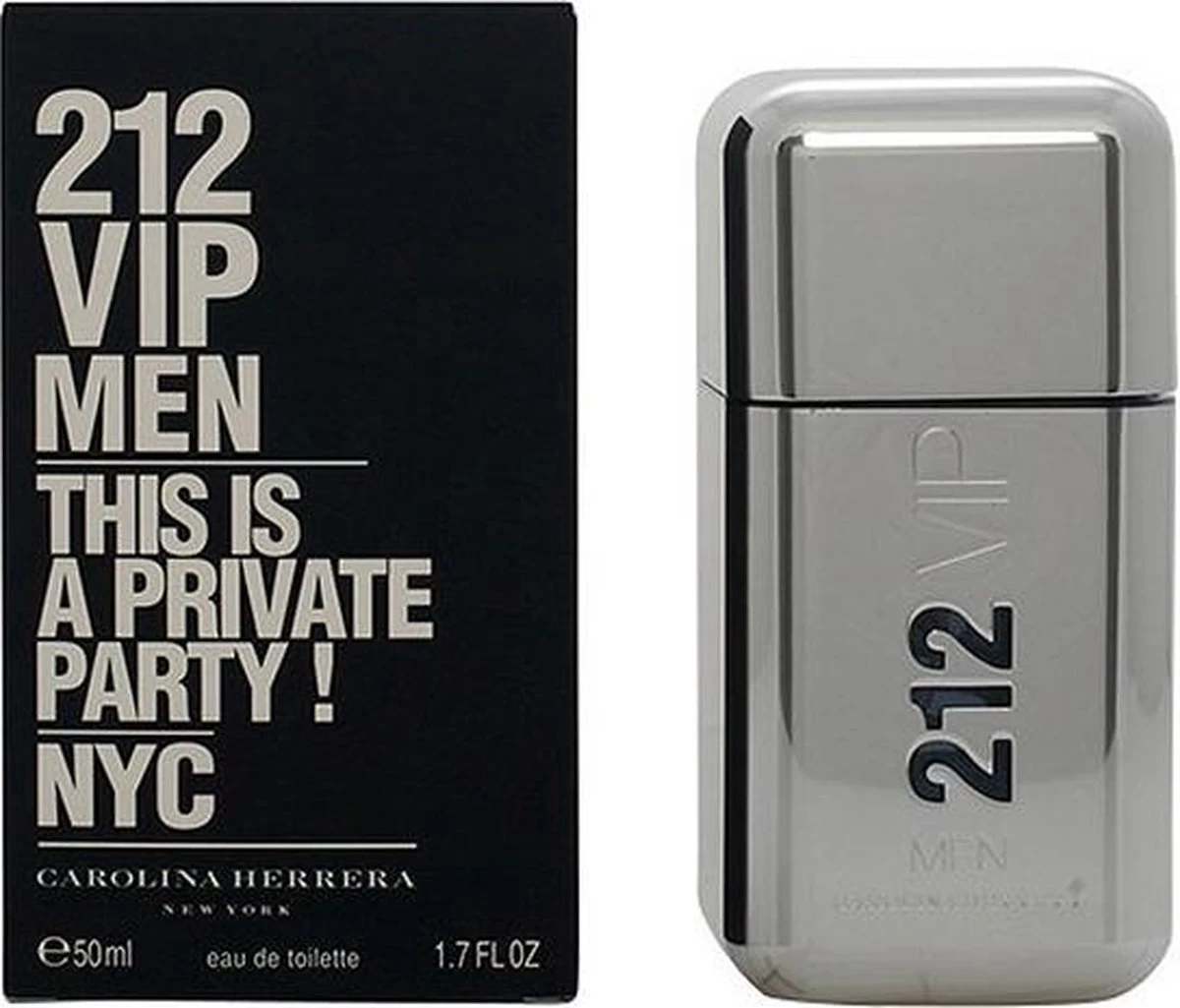 Carolina Herrera 212 VIP Men - 100 Ml - Eau De Toilette Spray - Herenparfum 8 Carolina Herrera 212 VIP Men - 100 Ml - Eau De Toilette Spray - Herenparfum - Afbeelding 6