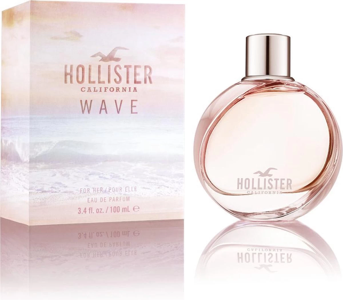 Hollister - Wave For Her - Eau De Parfum - 100ML 16 Hollister - Wave For Her - Eau De Parfum - 100ML - Afbeelding 14