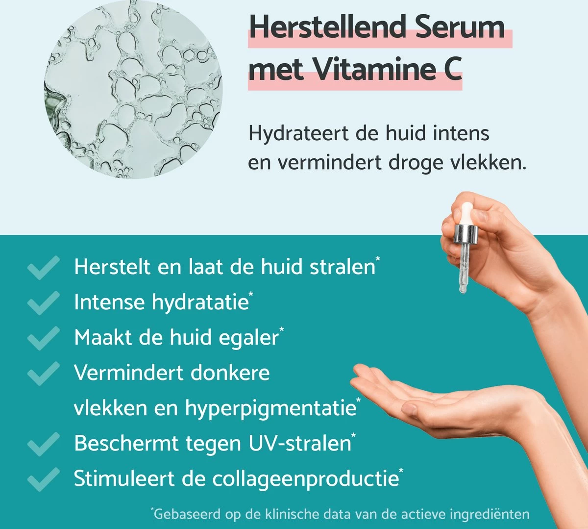 Remescar Repairing Serum Vitamine C - Serum - 30 ML - Herstelt En Laat De Huid Stralen - Intense Hydratatie - Maakt De Huid Egaler 5 Remescar Repairing Serum Vitamine C - Serum - 30 ML - Herstelt En Laat De Huid Stralen - Intense Hydratatie - Maakt De Huid Egaler - Afbeelding 3