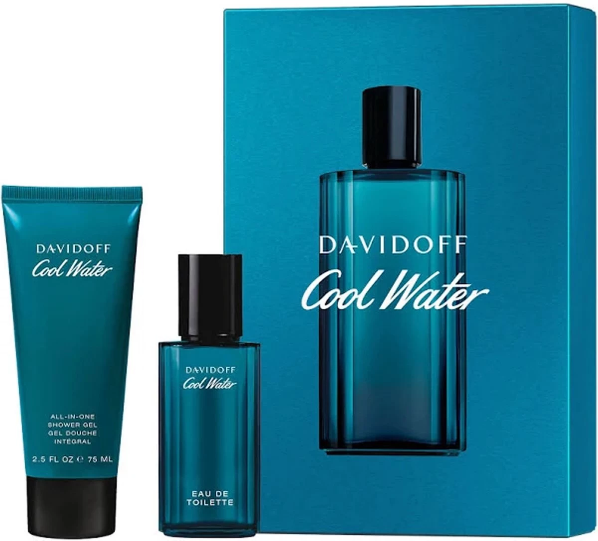 Davidoff Cool Water Man Giftset 115 Ml 3 Davidoff Cool Water Man Giftset 115 Ml