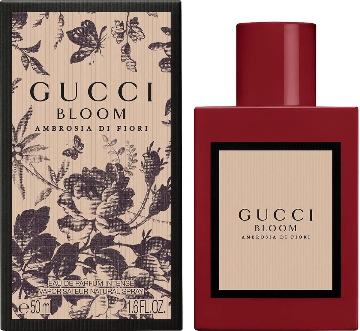 Gucci Bloom Ambrosia Di Fiori - 50 Ml - Eau De Parfum 4 Gucci Bloom Ambrosia Di Fiori - 50 Ml - Eau De Parfum - Afbeelding 2