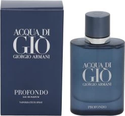 Armani Acqua Di Gio Profondo - Eau De Parfum - 40Ml - Heren -Parfumwinkel voor één product 1200x1113