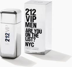 Carolina Herrera 212 VIP Men - 100 Ml - Eau De Toilette Spray - Herenparfum 33 Carolina Herrera 212 VIP Men - 100 Ml - Eau De Toilette Spray - Herenparfum -Parfumwinkel voor één product 1200x1120 1