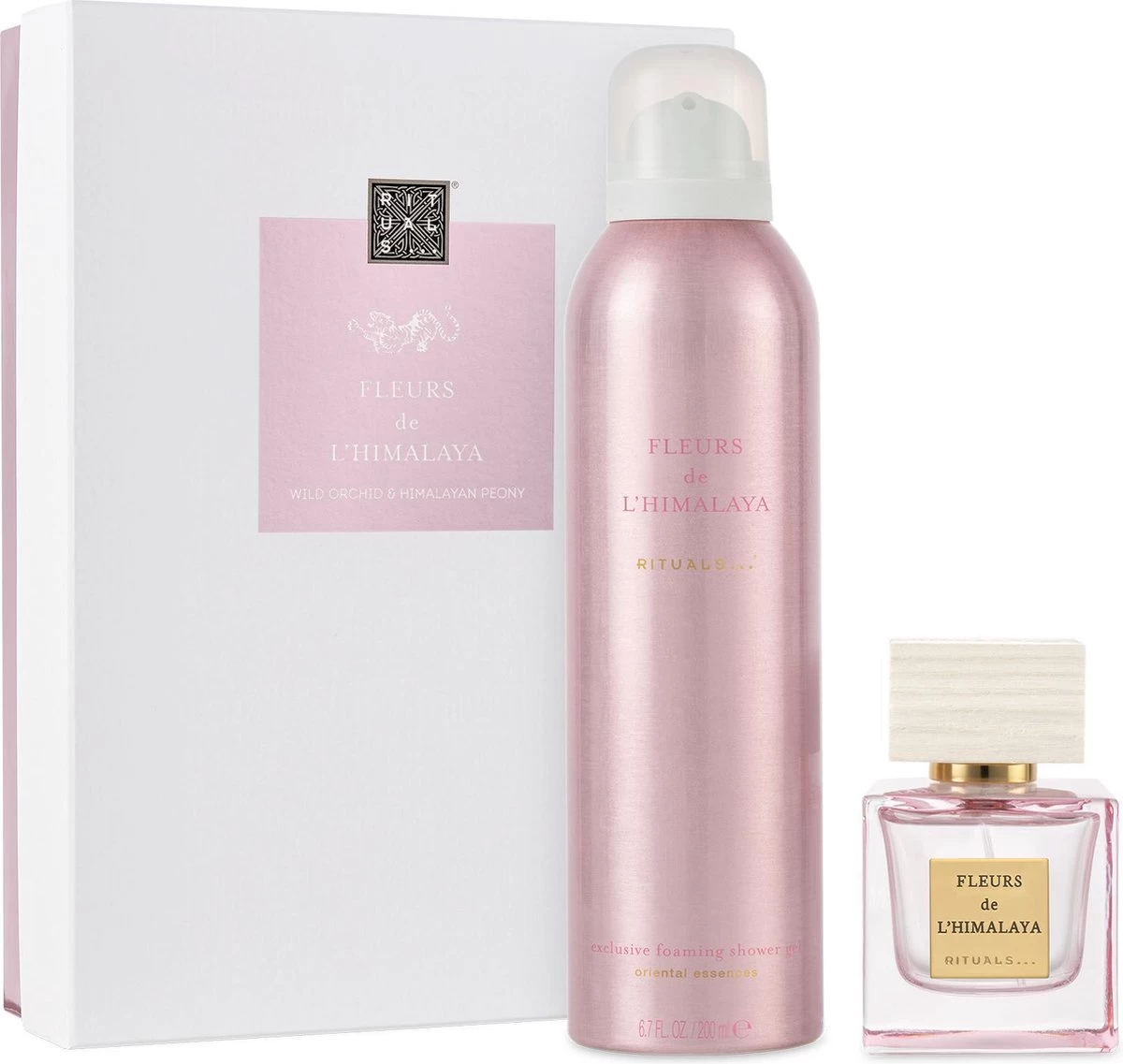 RITUALS Fleur De L'Himalaya Damesparfum Giftset 3 RITUALS Fleur De L'Himalaya Damesparfum Giftset