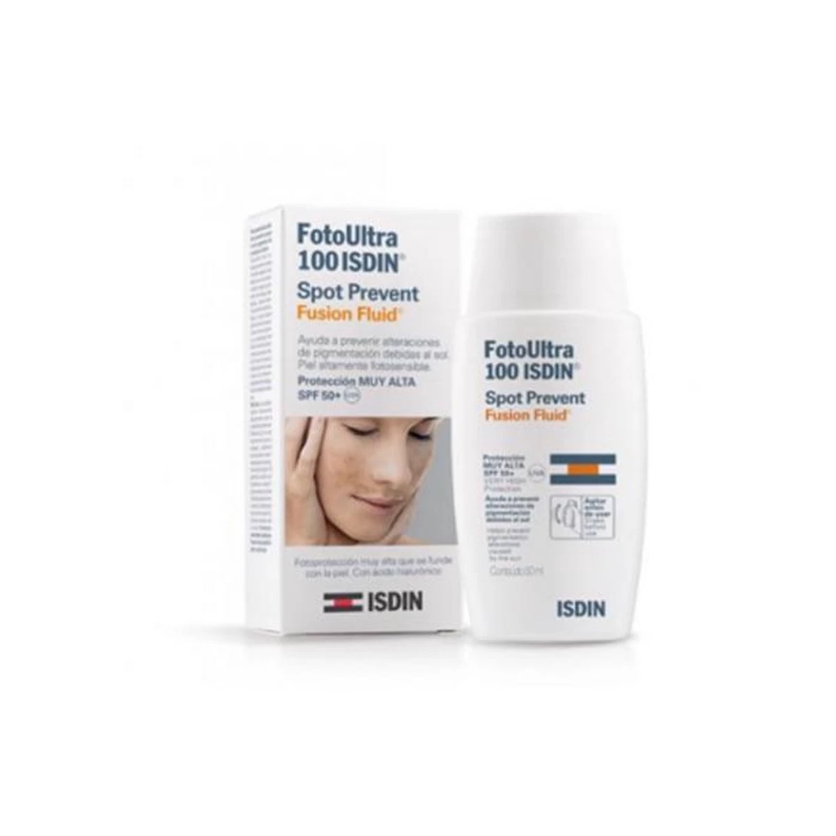 Isdin Foto Ultra Spot Prevent Spf50+ 50 Ml 4 Isdin Foto Ultra Spot Prevent Spf50+ 50 Ml - Afbeelding 2