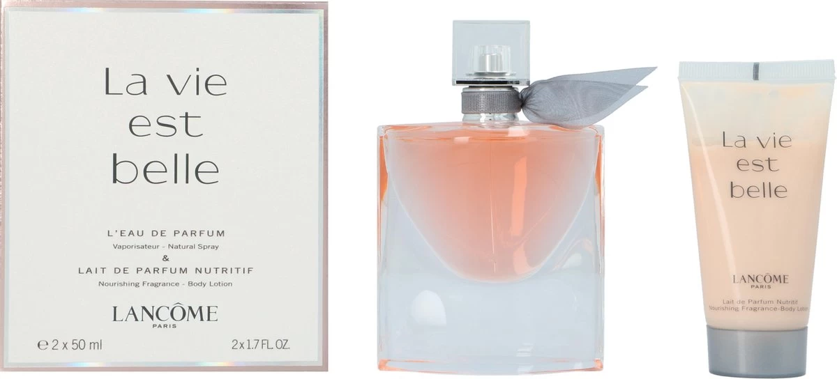 Lancôme La Vie Est Belle Geschenkset - Eau De Parfum + Bodylotion 4 Lancôme La Vie Est Belle Geschenkset - Eau De Parfum + Bodylotion - Afbeelding 2