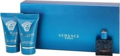 Versace - Eros Gift Of Mini 5 Ml, And Eros 25 Ml (After Shave Balm) Eros 25 Ml - Eau De Toilette - 5ML 13 Versace - Eros Gift Of Mini 5 Ml, And Eros 25 Ml (After Shave Balm) Eros 25 Ml - Eau De Toilette - 5ML -Parfumwinkel voor één product 1200x563