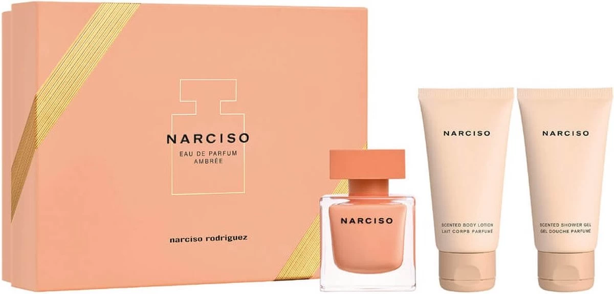 Narciso Rodriguez Narciso Ambree Gift Set 50 Ml Eau De Parfum Spray+ 50 Ml Showergel + 50 Ml Bodylotion 3 Narciso Rodriguez Narciso Ambree Gift Set 50 Ml Eau De Parfum Spray+ 50 Ml Showergel + 50 Ml Bodylotion