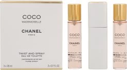 Chanel Coco Mademoiselle Geschenkset - Eau De Toilette + 2x Eau De Toilette Refill -Parfumwinkel voor één product 1200x668 1