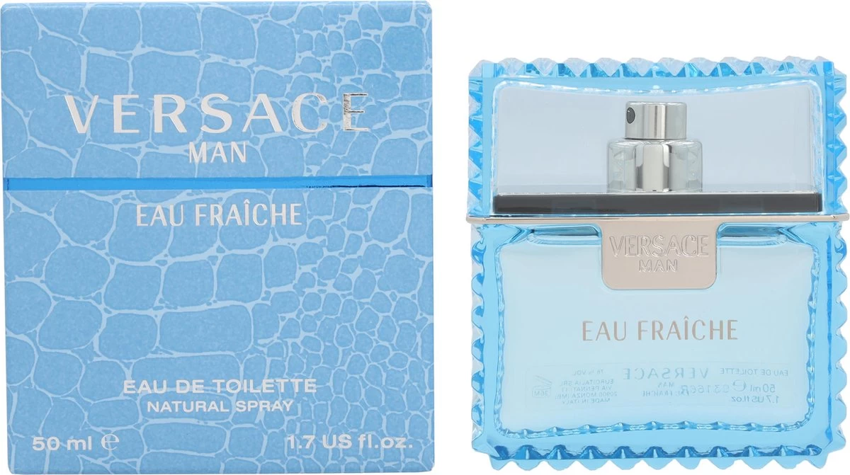 Versace Eau Fraiche - 50 Ml - Eau De Toilette 4 Versace Eau Fraiche - 50 Ml - Eau De Toilette - Afbeelding 2