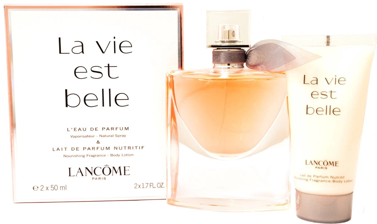 Lancôme La Vie Est Belle Geschenkset - Eau De Parfum + Bodylotion 6 Lancôme La Vie Est Belle Geschenkset - Eau De Parfum + Bodylotion - Afbeelding 4