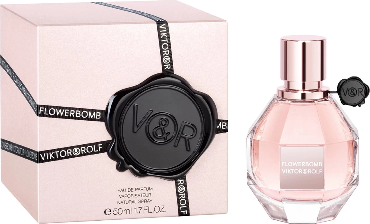 Viktor & Rolf Flowerbomb 50 Ml - Eau De Parfum - Damesparfum 10 Viktor & Rolf Flowerbomb 50 Ml - Eau De Parfum - Damesparfum - Afbeelding 8