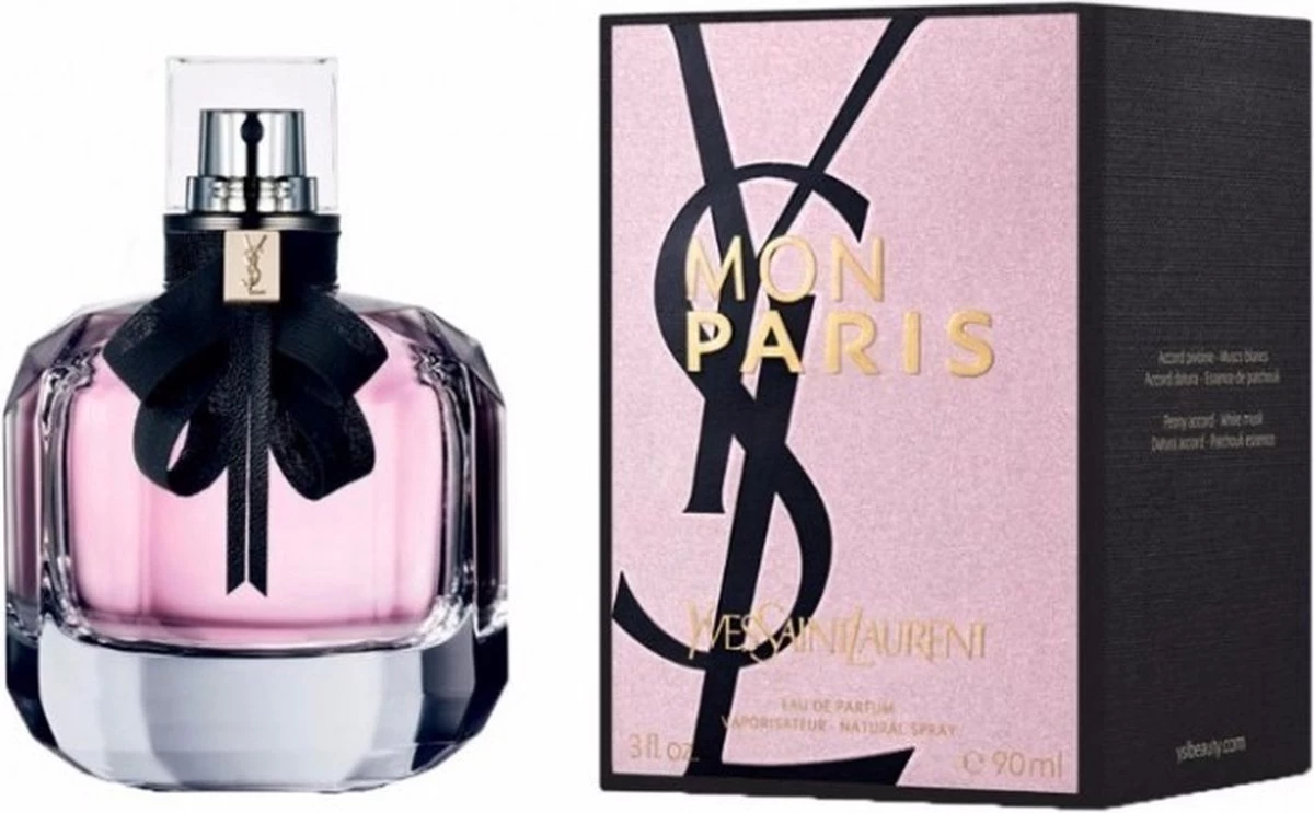 Yves Saint Laurent Mon Paris 50 Ml - Eau De Parfum - Damesparfum 4 Yves Saint Laurent Mon Paris 50 Ml - Eau De Parfum - Damesparfum - Afbeelding 2