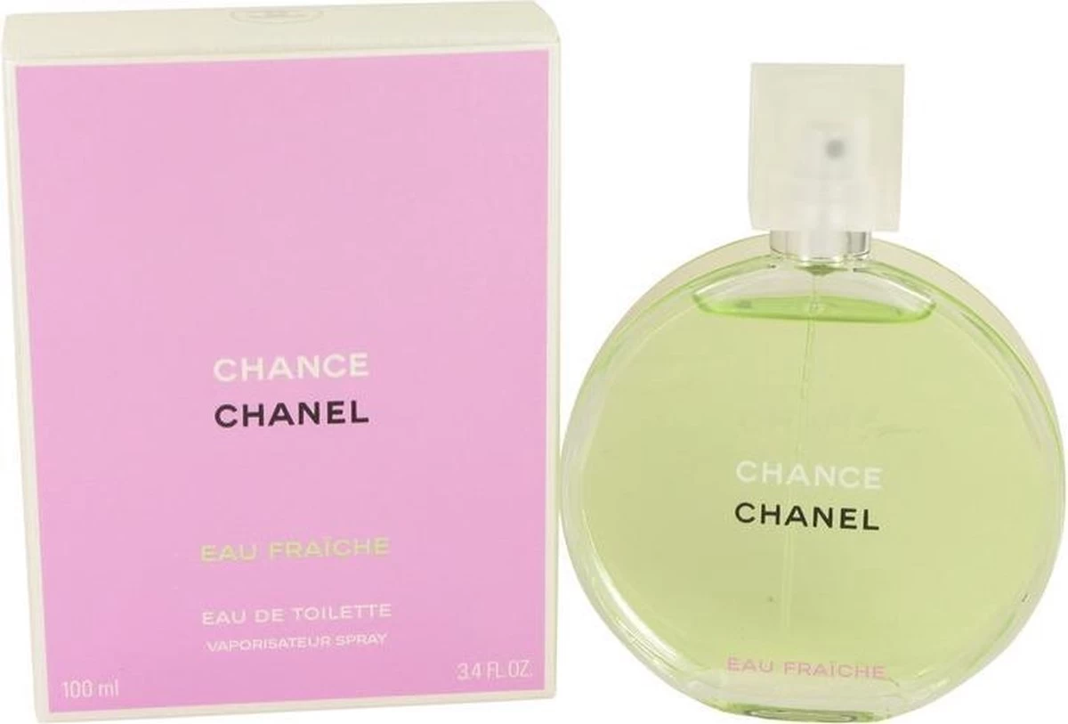 Chanel Chance Eau Fraîche - 100 Ml - Eau De Toilette Spray - Damesparfum 6 Chanel Chance Eau Fraîche - 100 Ml - Eau De Toilette Spray - Damesparfum - Afbeelding 4