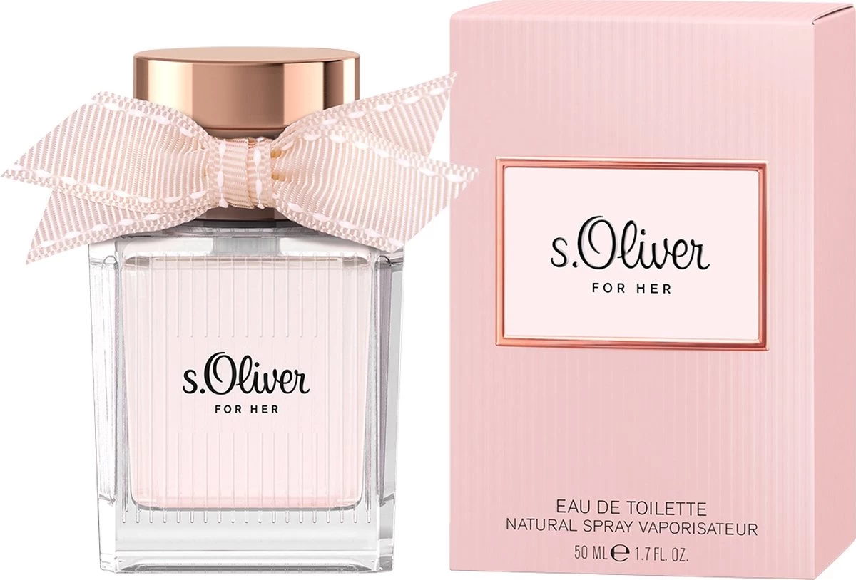 S.Oliver S. Oliver For Her Eau De Toilette Spray 50 Ml 4 S.Oliver S. Oliver For Her Eau De Toilette Spray 50 Ml - Afbeelding 2