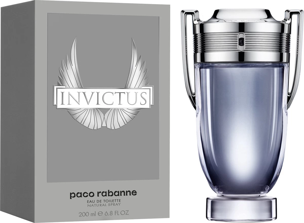 Paco Rabanne Invictus 200 Ml - Eau De Toilette - Herenparfum 6 Paco Rabanne Invictus 200 Ml - Eau De Toilette - Herenparfum - Afbeelding 4
