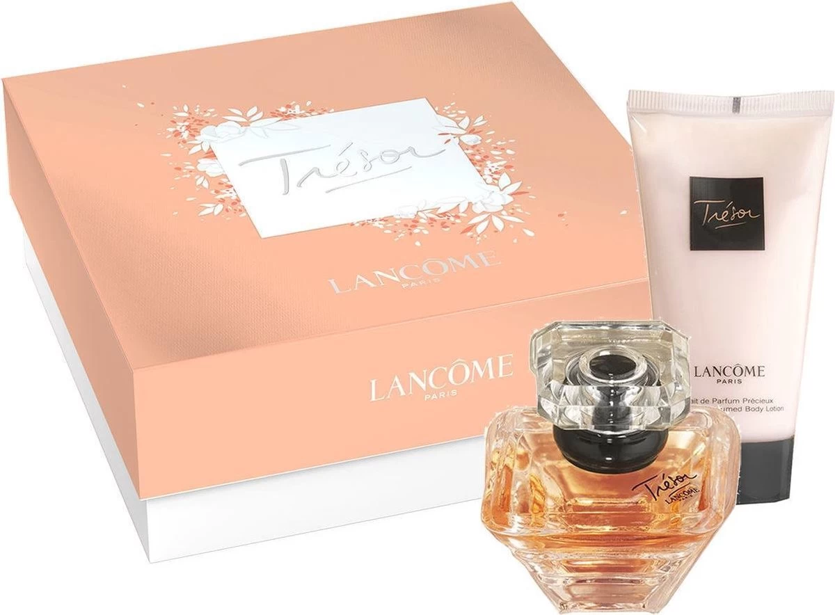 Lancome - Tresor Giftset - Trésor Eau De Parfum 30 Ml & Trésor Lotion 50 Ml 3 Lancome - Tresor Giftset - Trésor Eau De Parfum 30 Ml & Trésor Lotion 50 Ml