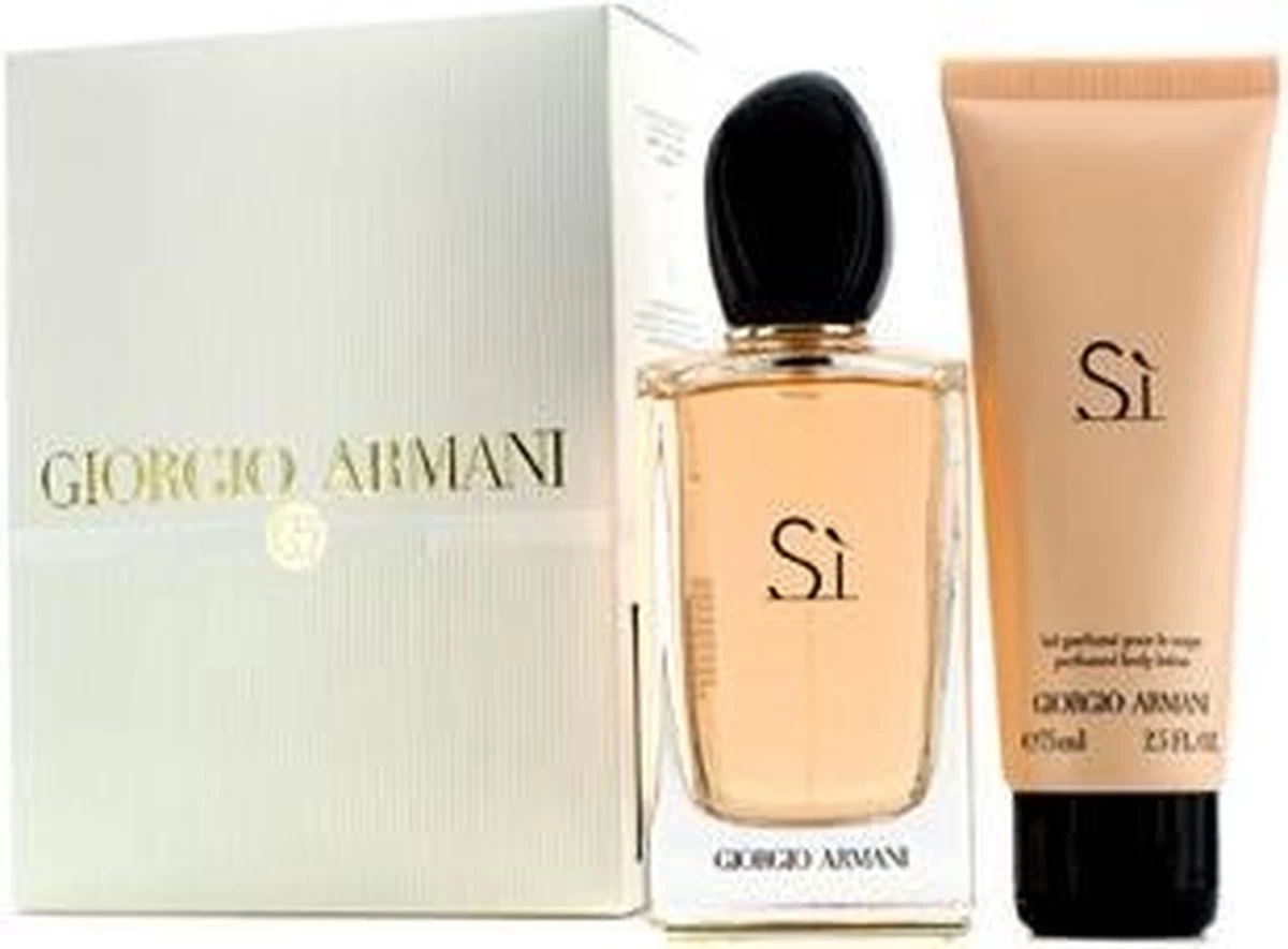 Giorgio Armani Si - 2-delig - Geschenkset 10 Giorgio Armani Si - 2-delig - Geschenkset - Afbeelding 8