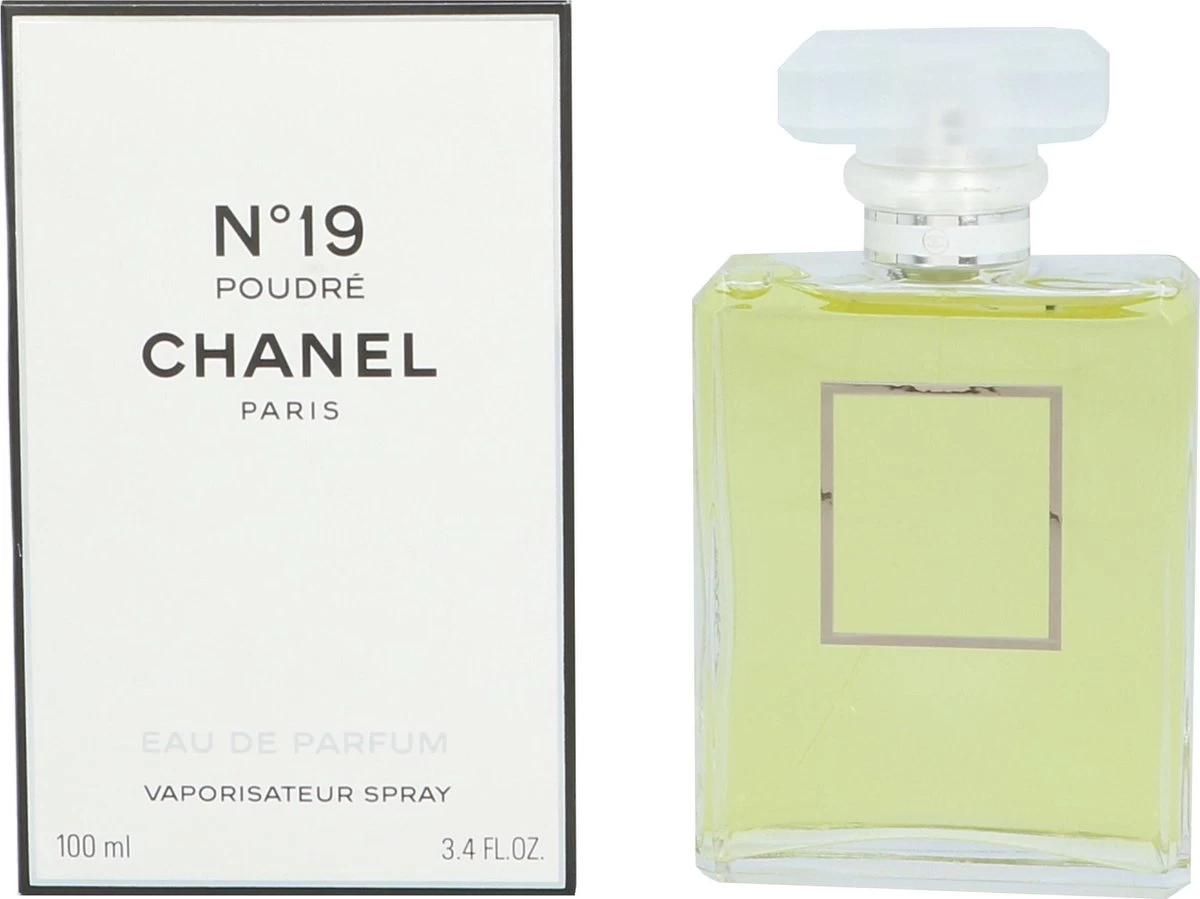 Chanel N°19 Poudré 100 Ml - Eau De Parfum - Damesparfum 8 Chanel N°19 Poudré 100 Ml - Eau De Parfum - Damesparfum - Afbeelding 6