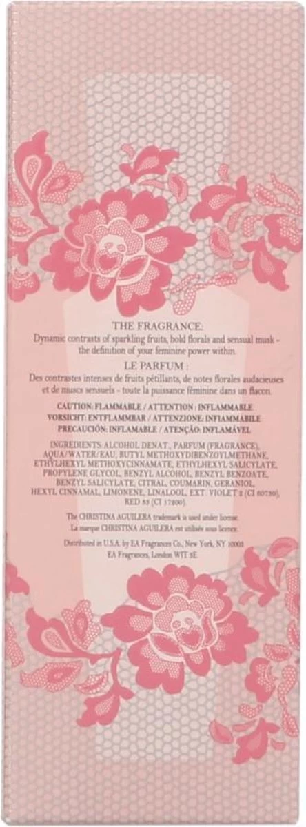 Christina Aguilera Definition Eau De Parfum Spray 30 Ml 7 Christina Aguilera Definition Eau De Parfum Spray 30 Ml - Afbeelding 5
