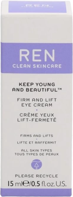 Ren Clean Skincare - Keep Young And Beautiful Firm And Lift Eye Cream 11 Ren Clean Skincare - Keep Young And Beautiful Firm And Lift Eye Cream -Parfumwinkel voor één product 445x1200 4