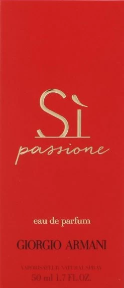 Giorgio Armani Sì Passione 50 Ml - Eau De Parfum - Damesparfum 25 Giorgio Armani Sì Passione 50 Ml - Eau De Parfum - Damesparfum -Parfumwinkel voor één product 516x1200 2