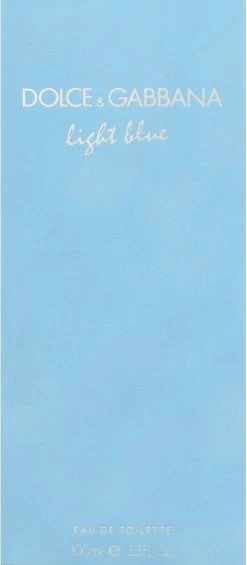 Dolce & Gabbana Light Blue 100 Ml - Eau De Toilette - Damesparfum 12 Dolce & Gabbana Light Blue 100 Ml - Eau De Toilette - Damesparfum -Parfumwinkel voor één product 525x1200 3