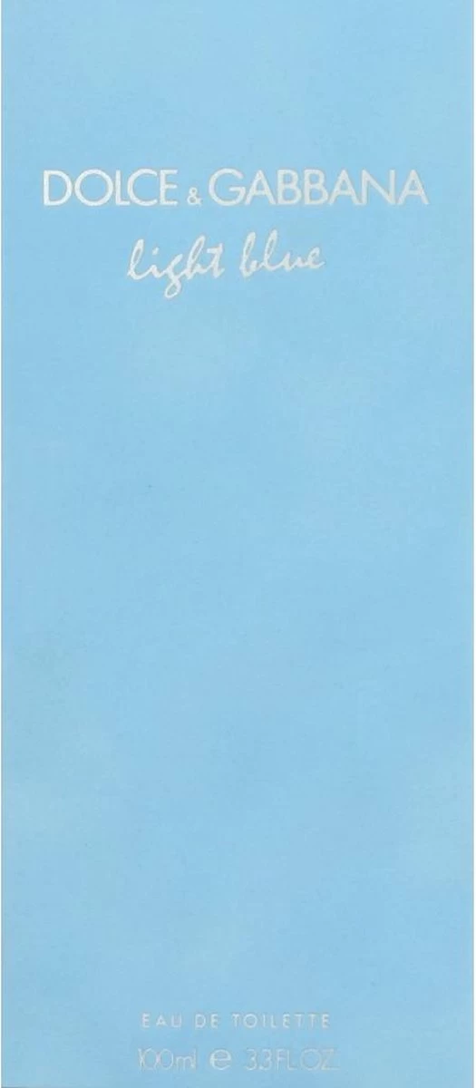 Dolce & Gabbana Light Blue 100 Ml - Eau De Toilette - Damesparfum 5 Dolce & Gabbana Light Blue 100 Ml - Eau De Toilette - Damesparfum - Afbeelding 3
