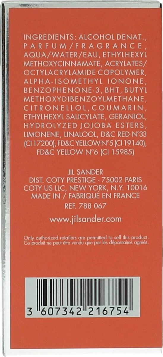 Jil Sander Eve 30 Ml - Eau De Toilette - For Women 4 Jil Sander Eve 30 Ml - Eau De Toilette - For Women - Afbeelding 2