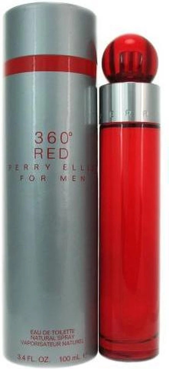 Perry Ellis - 360° Red For Men - Eau De Toilette - 100ML 5 Perry Ellis - 360° Red For Men - Eau De Toilette - 100ML - Afbeelding 3