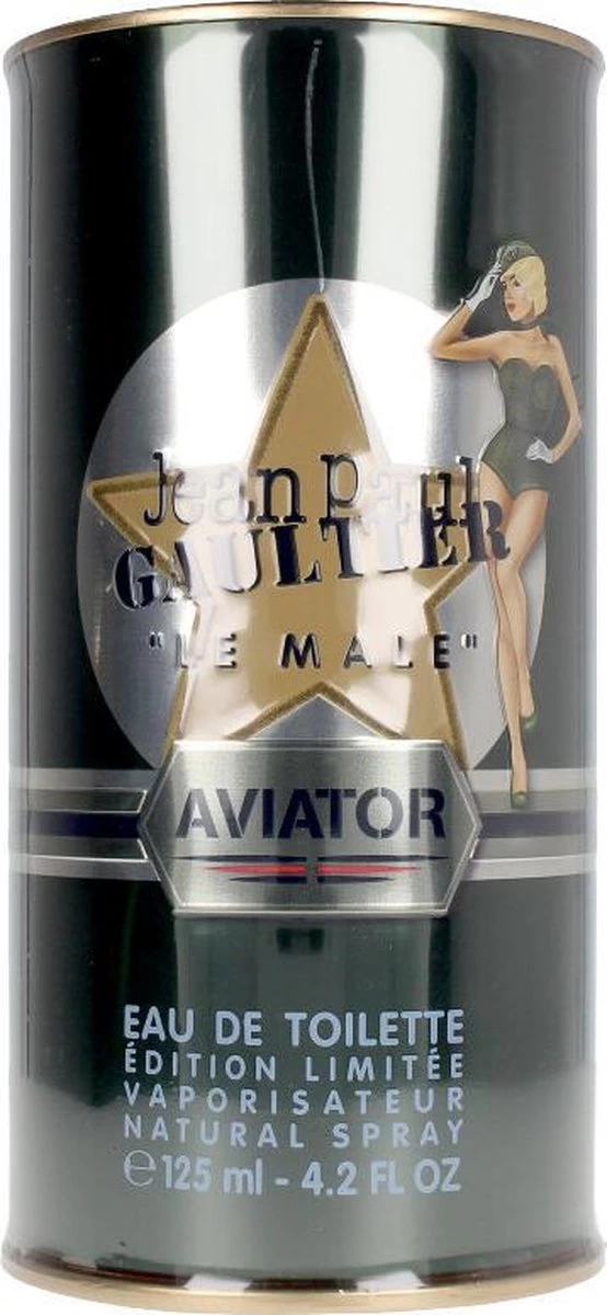 Jean Paul Gaultier Le Male Aviator Eau De Toilette 125ml Spray - Limited Edition 9 Jean Paul Gaultier Le Male Aviator Eau De Toilette 125ml Spray - Limited Edition - Afbeelding 7