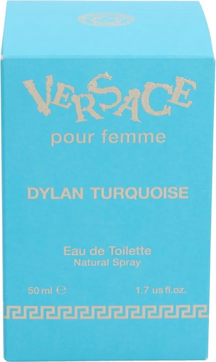 Versace - Dylan Turquoise Pour Femme - Eau De Toilette - 50ml 4 Versace - Dylan Turquoise Pour Femme - Eau De Toilette - 50ml - Afbeelding 2
