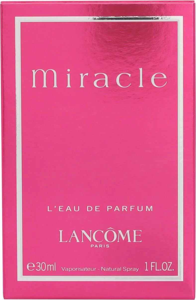 Lancôme Miracle 30 Ml - Eau De Parfum - Damesparfum 6 Lancôme Miracle 30 Ml - Eau De Parfum - Damesparfum - Afbeelding 4