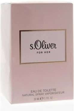 S.Oliver S. Oliver For Her Eau De Toilette Spray 50 Ml 13 S.Oliver S. Oliver For Her Eau De Toilette Spray 50 Ml -Parfumwinkel voor één product 804x1200 1