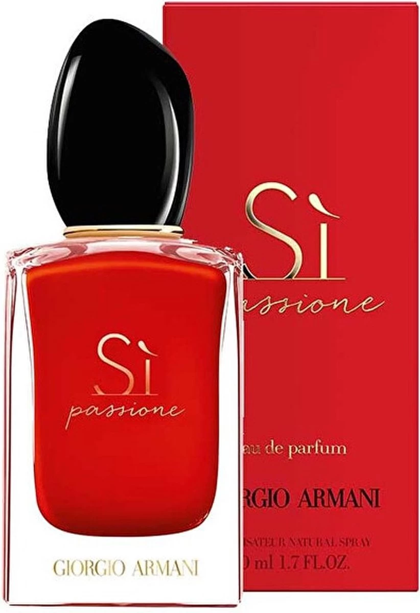 Giorgio Armani Sì Passione 50 Ml - Eau De Parfum - Damesparfum 19 Giorgio Armani Sì Passione 50 Ml - Eau De Parfum - Damesparfum - Afbeelding 17