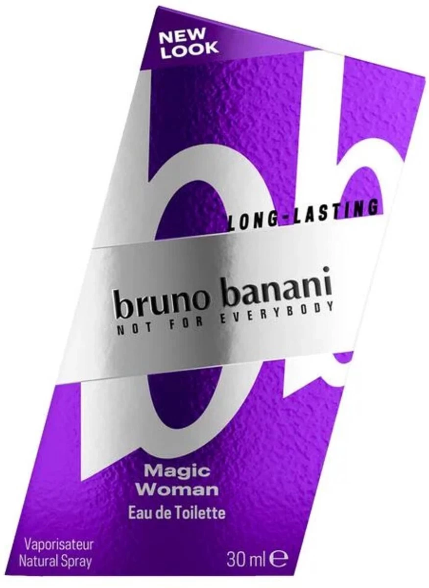 Bruno Banani Magic Woman Eau De Toilette - 30 Ml - Damesparfum 4 Bruno Banani Magic Woman Eau De Toilette - 30 Ml - Damesparfum - Afbeelding 2