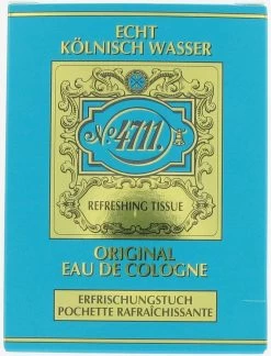 4711 Original Refreshing Eau De Cologne Tissue - 10 Stuk 24 4711 Original Refreshing Eau De Cologne Tissue - 10 Stuk -Parfumwinkel voor één product 914x1200 2