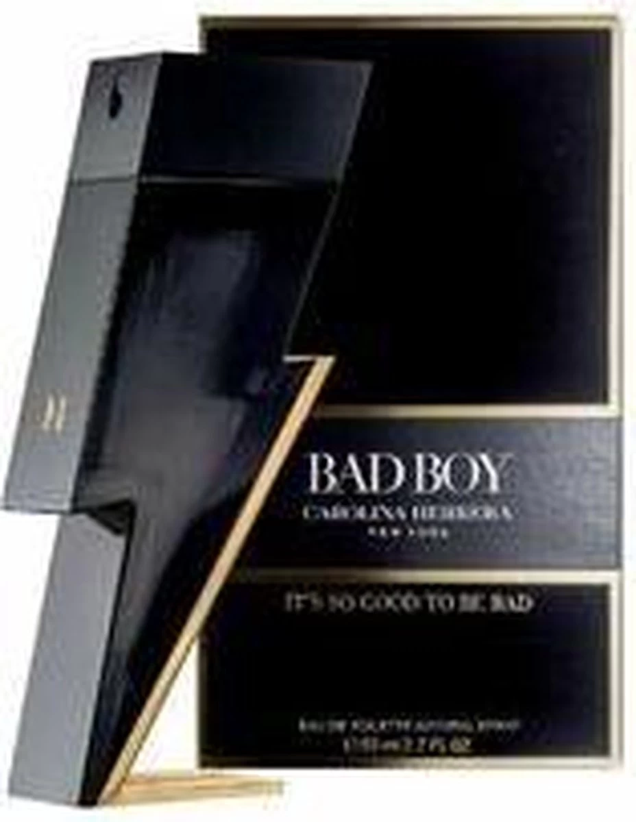 Carolina Herrera - Bad Boy - 50ml - Eau De Toilette - Herenparfum 10 Carolina Herrera - Bad Boy - 50ml - Eau De Toilette - Herenparfum - Afbeelding 8