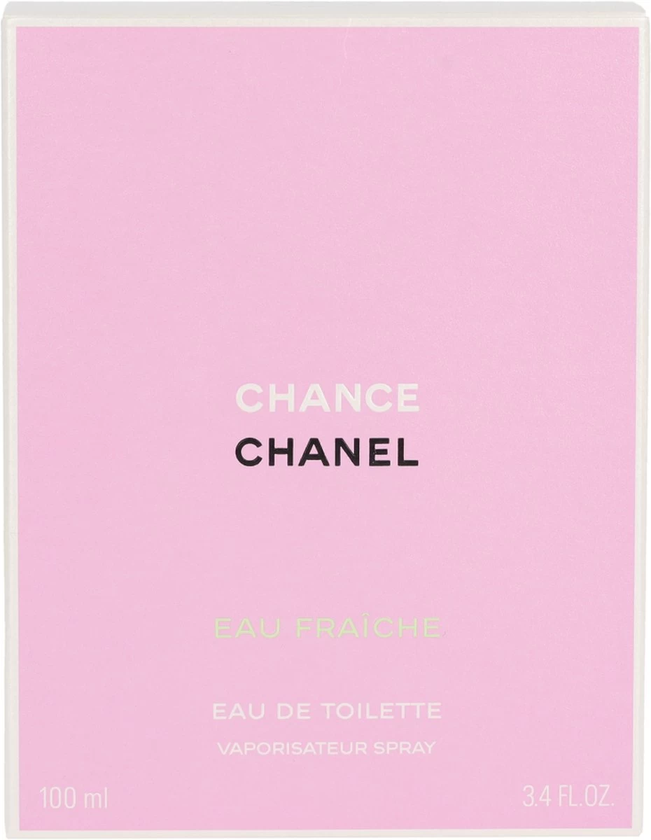 Chanel Chance Eau Fraîche - 100 Ml - Eau De Toilette Spray - Damesparfum 5 Chanel Chance Eau Fraîche - 100 Ml - Eau De Toilette Spray - Damesparfum - Afbeelding 3